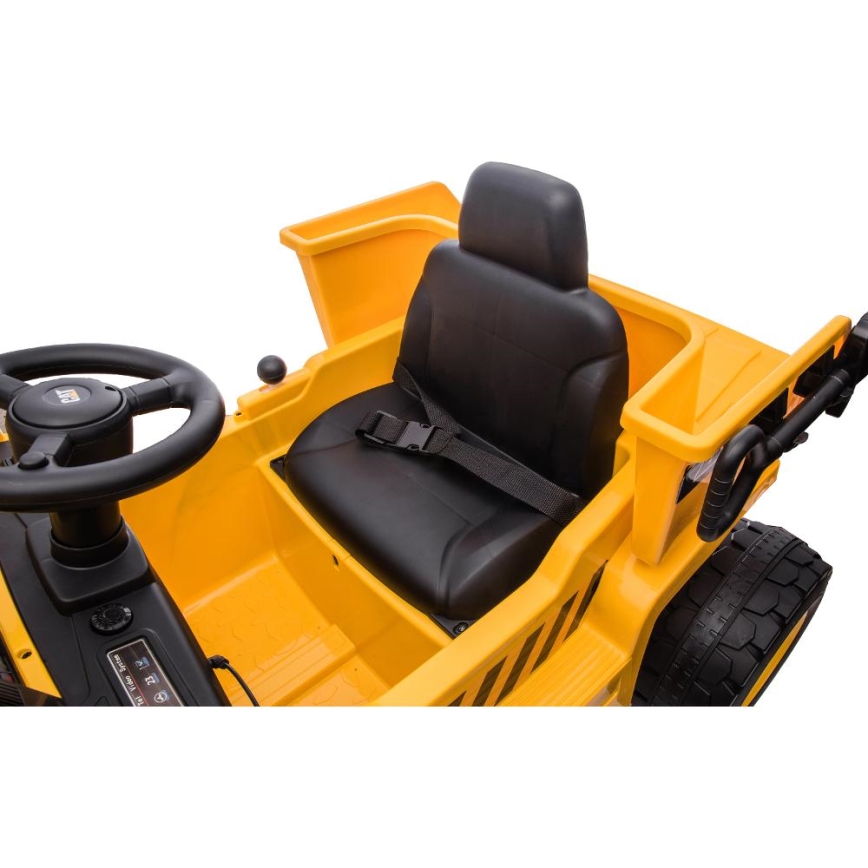 Електрически автомобил Loader CAT 60W/4500 mAh жълти/черен