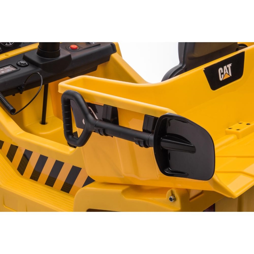 Електрически автомобил Loader CAT 60W/4500 mAh жълти/черен
