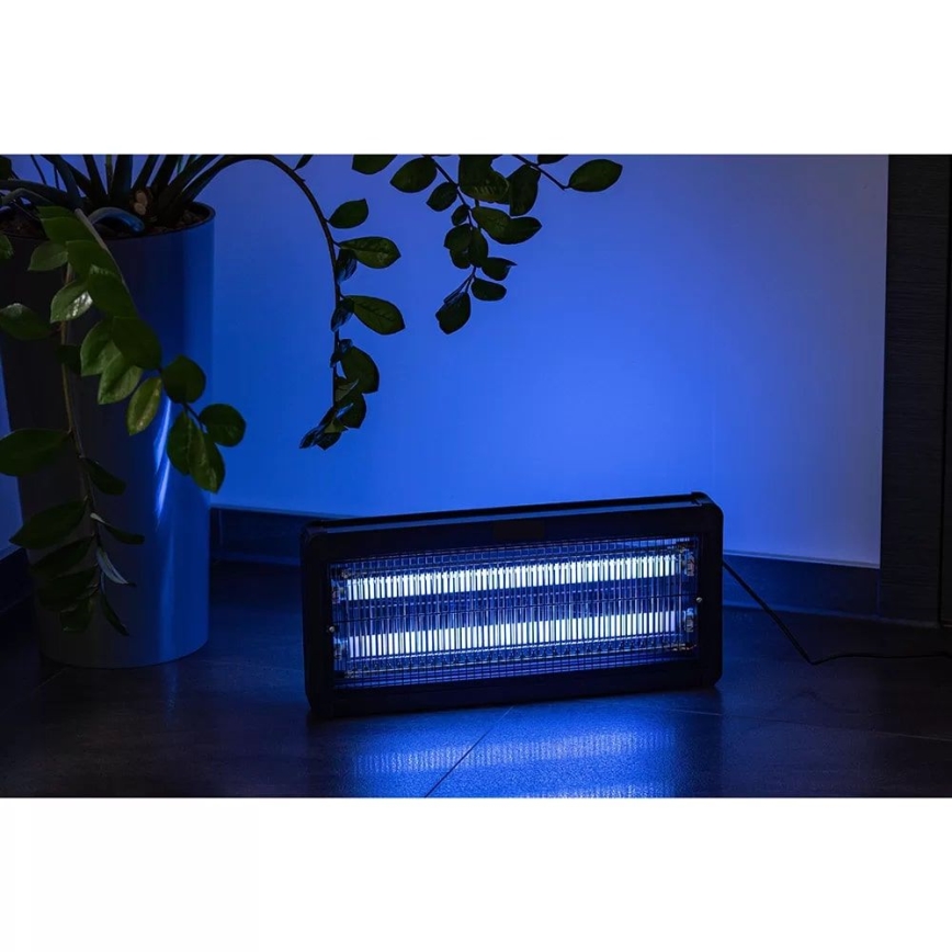 Електрически уред за борба с насекоми 2x15W/230V 120 м²