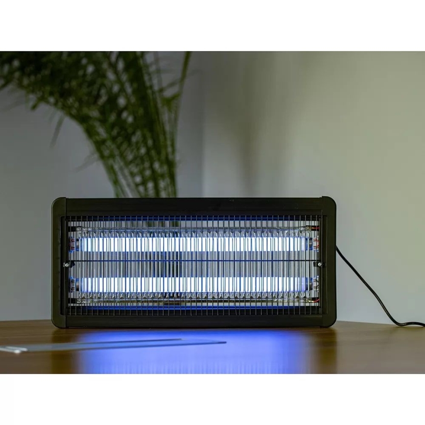 Електрически уред за борба с насекоми 2x15W/230V 120 м²