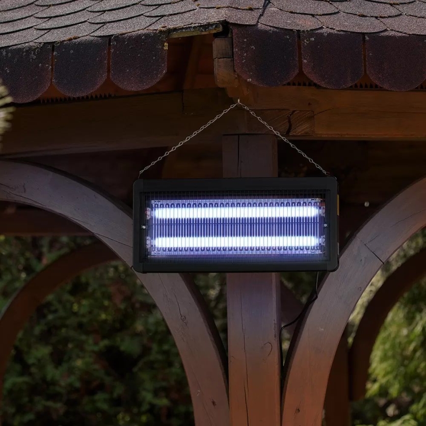 Електрически уред за борба с насекоми 2x15W/230V 120 м²