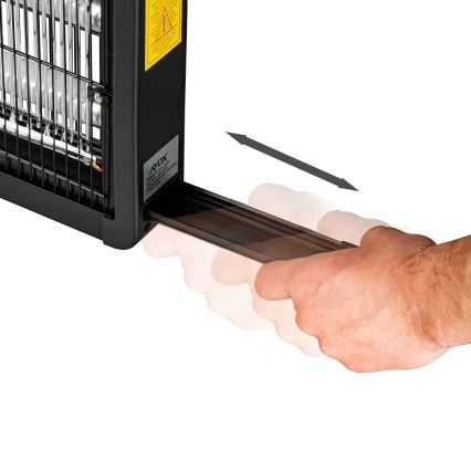 Електрически уред за борба с насекоми 2x20W/230V 180 м²