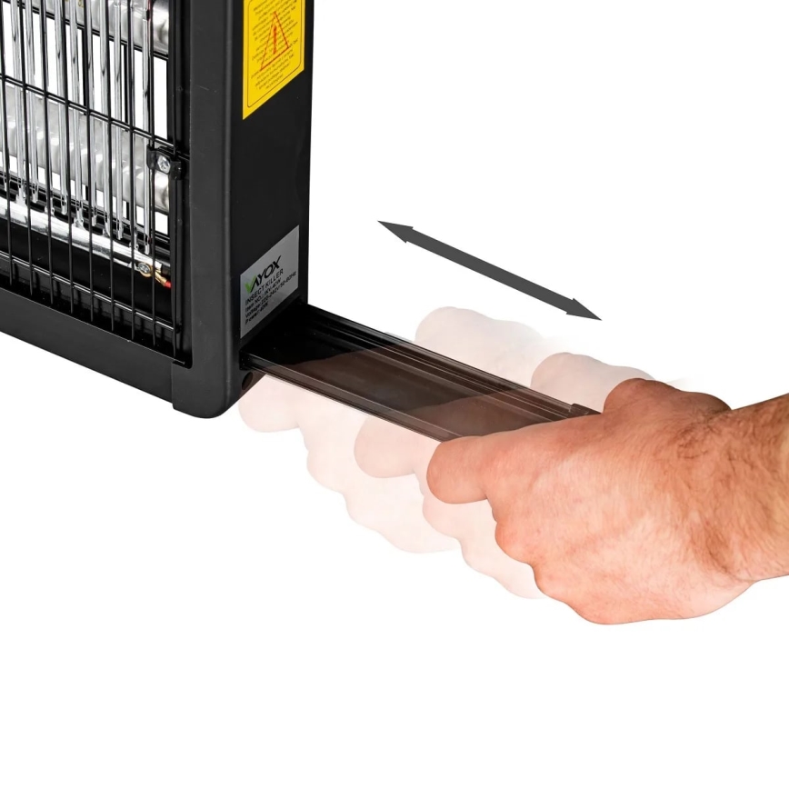 Електрически уред за борба с насекоми 2x20W/230V 180 м²