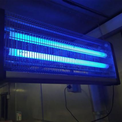 Електрически капан за насекоми 2x15W/230V 100м2