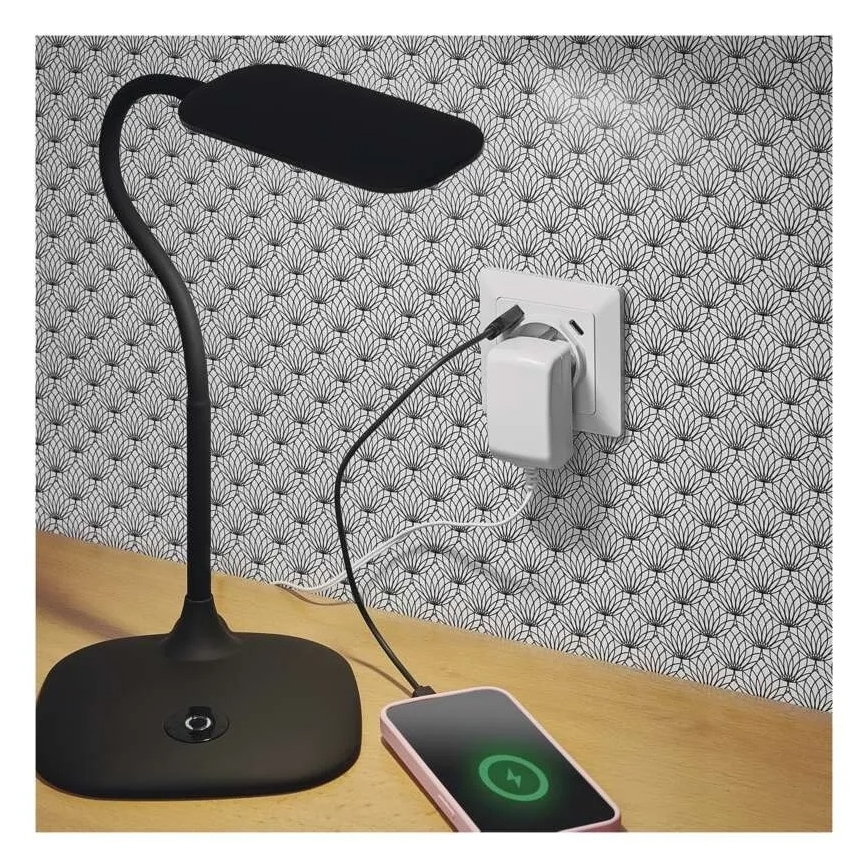 Електрическа розетка за домашна употреба с USB A+USB C