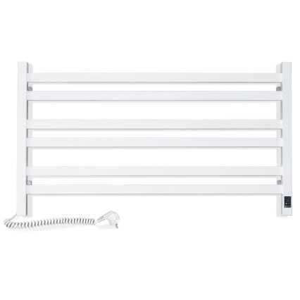 Електрическа сушилня за кърпи с термостат AVANGARD 181W, 50x90 см, бяла, лява