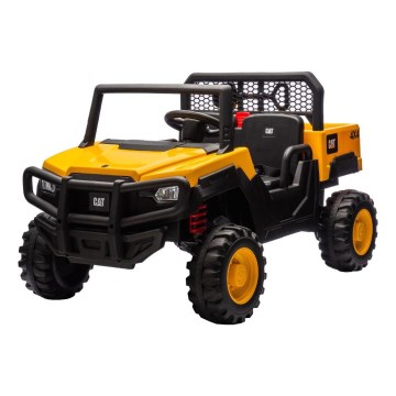 Електрическа кола CAT 60W/7500 mAh жълто/черно + дистанционно управление