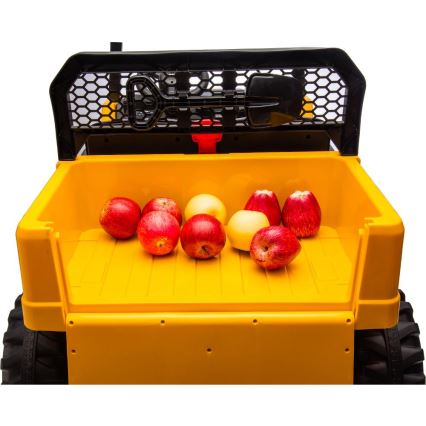 Електрическа кола CAT 60W/7500 mAh жълто/черно + дистанционно управление