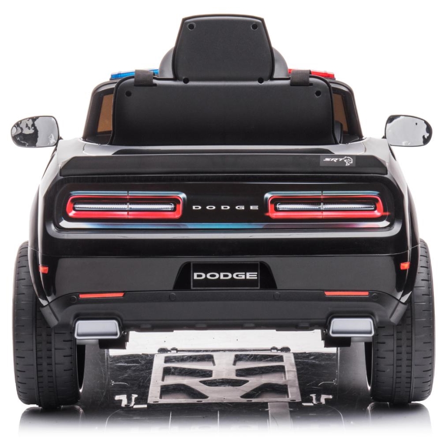 Електрическа кола Dodge Challenger Полиция 50W/4500 mAh черно/бяло
