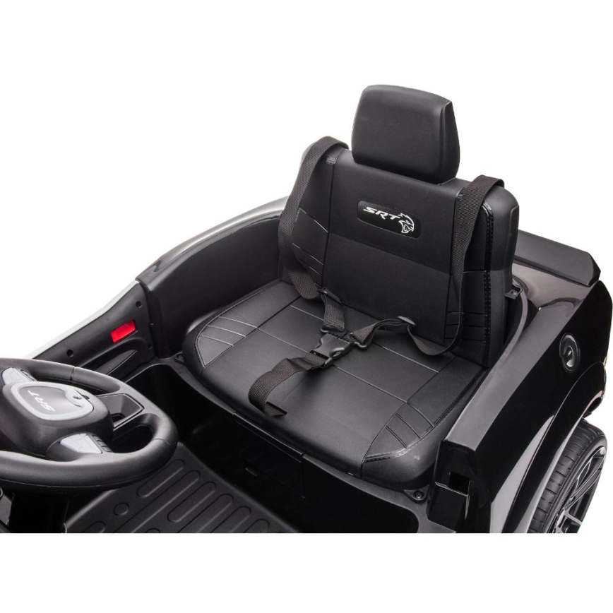 Електрическа кола Dodge Challenger Полиция 50W/4500 mAh черно/бяло