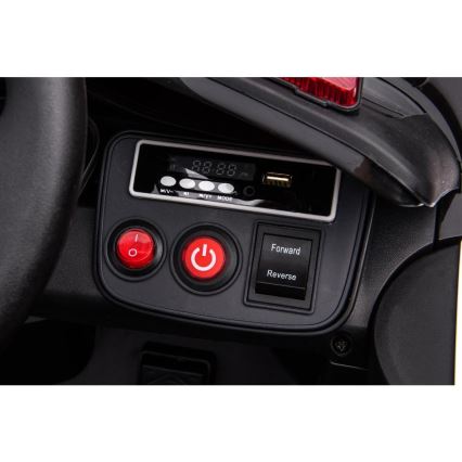 Електрическа кола Dodge Challenger Полиция 50W/4500 mAh черно/бяло