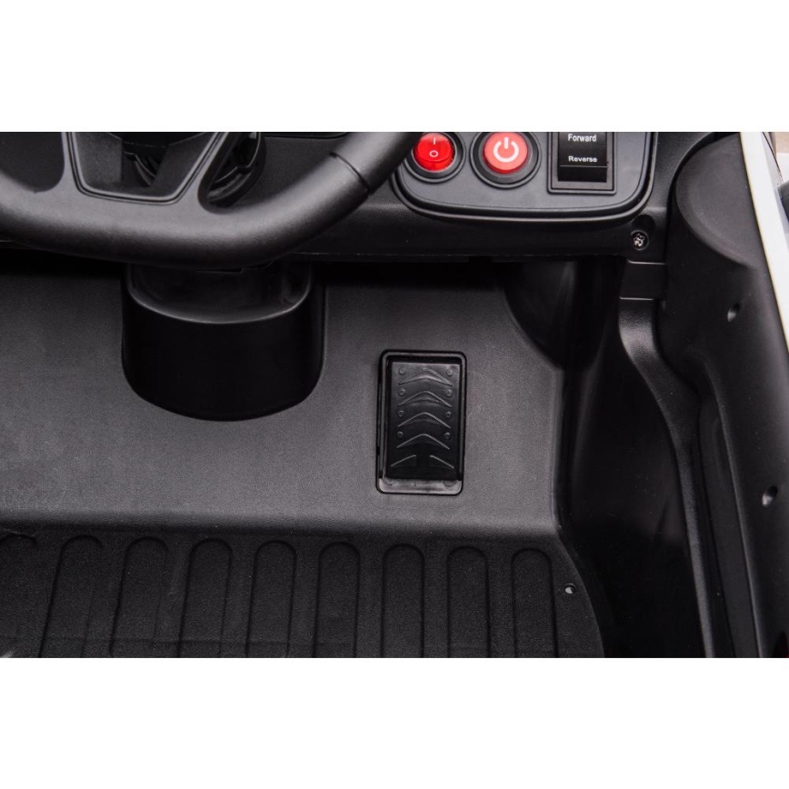 Електрическа кола Dodge Challenger Полиция 50W/4500 mAh черно/бяло