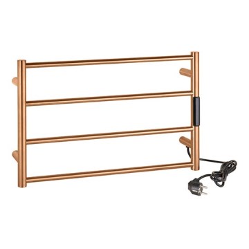 Електрически сушилник за кърпи 56x37, 63W, неръждаема стомана/меден