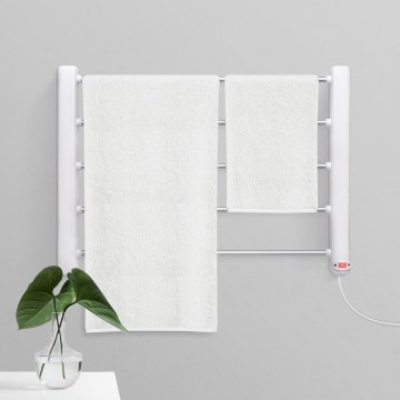 Електрически сушилник за кърпи 65W/230V 60x43,2 cm IPX1 бял