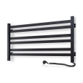 Електрически сушилник за кърпи с термостат AVANGARD 181W 50x90 cm, черен, десен