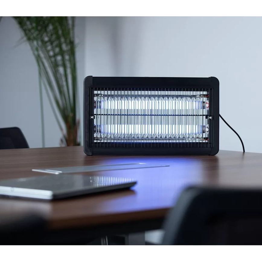 Електрически уред за борба с насекоми 2x10W/230V 100 м²