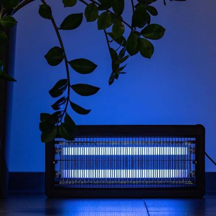 Електрически уред за борба с насекоми 2x15W/230V 120 м²