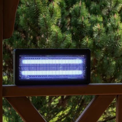 Електрически уред за борба с насекоми 2x15W/230V 120 м²