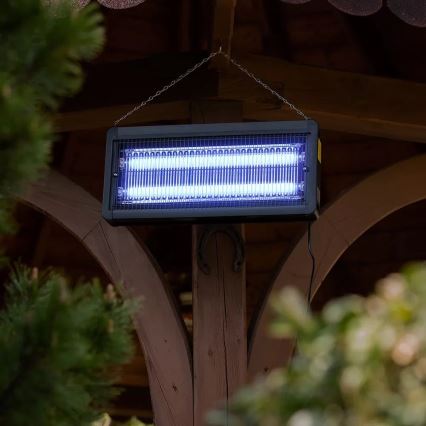 Електрически уред за борба с насекоми 2x15W/230V 120 м²