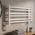 Електрически кърпосушител с термостат AVANGARD 181 W 50x90 см, бял, ляв