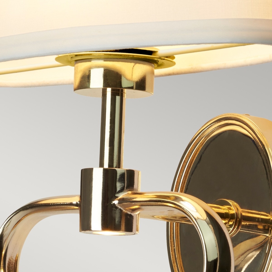 Elstead BATH-FALMOUTH-FG - LED Аплик за баня FALMOUTH 1xG9/3W/230V + LED/1W IP44