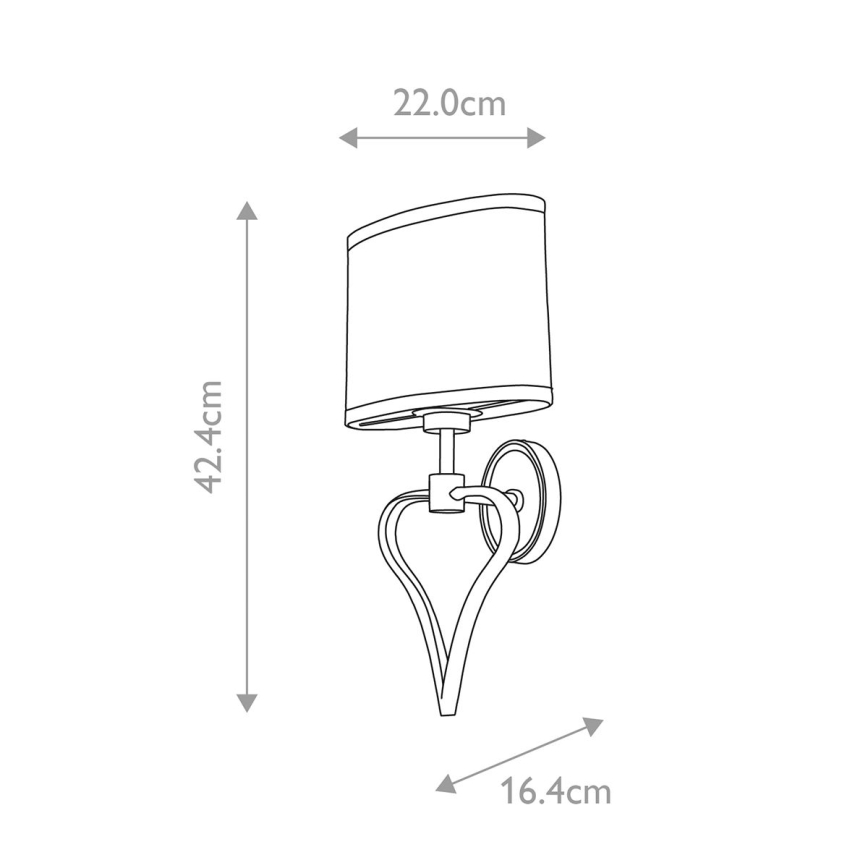 Elstead - LED Аплик за баня FALMOUTH 1xG9/3W/230V + LED/1W IP44