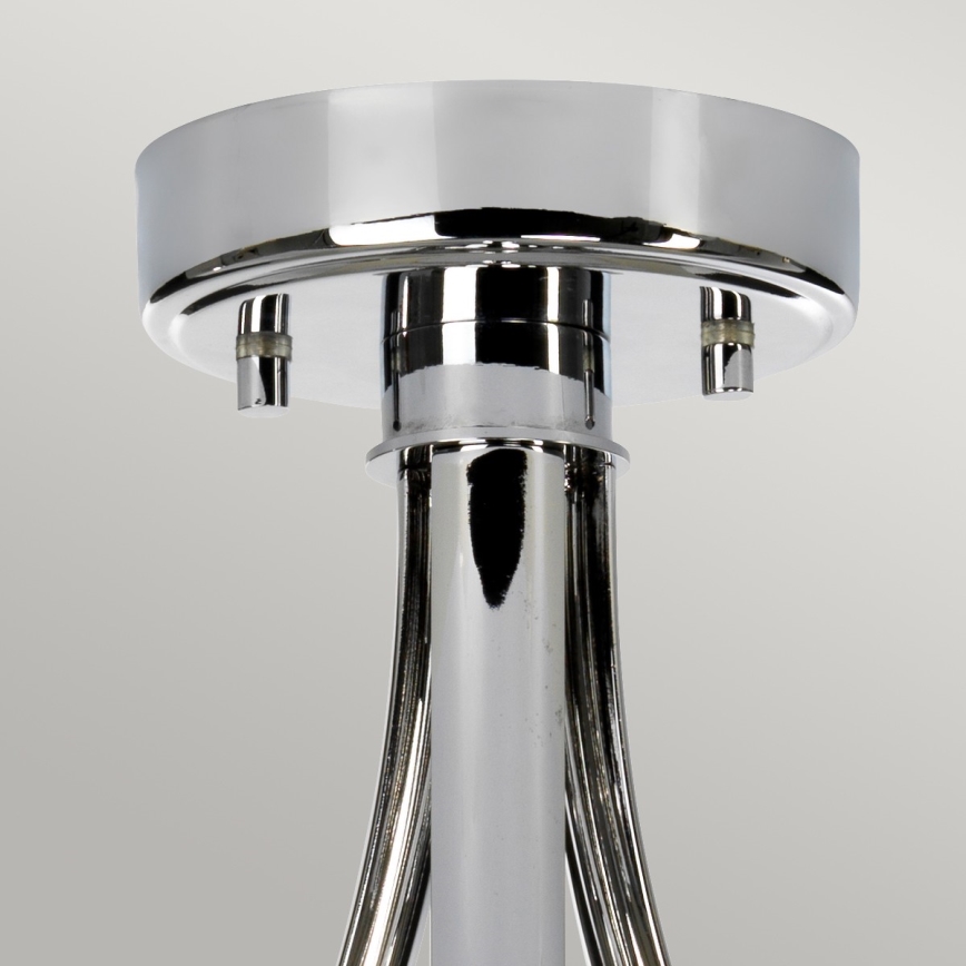 Elstead - LED висящ полилей за баня FALMOUTH 1xG9/3W/230V IP44 черен/лъскав хром