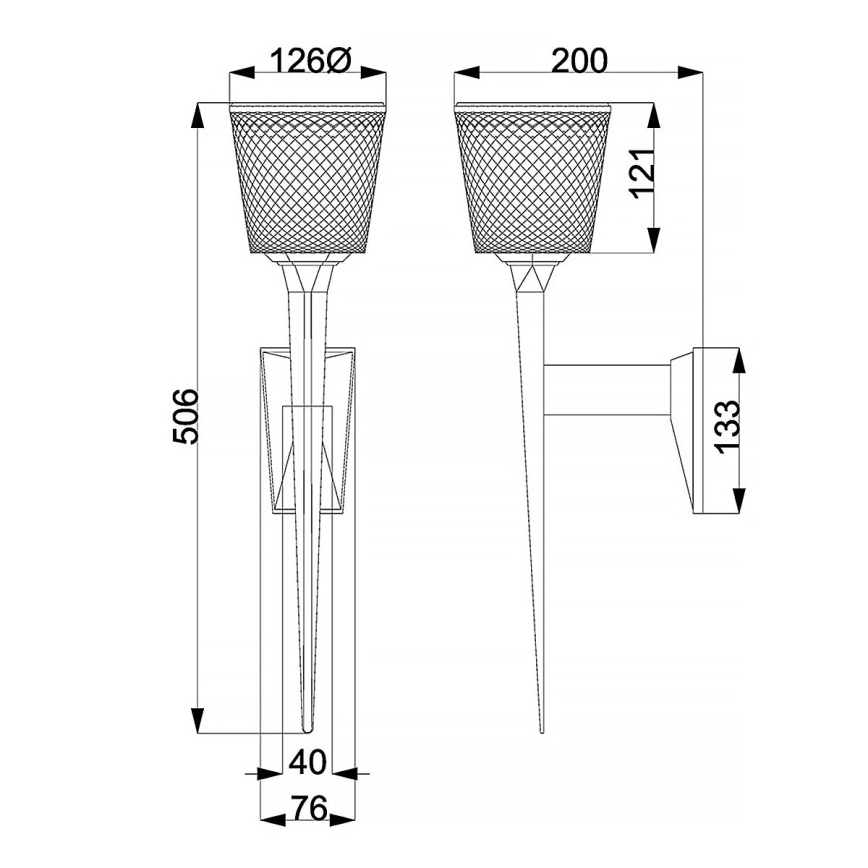 Elstead - LED Аплик за баня VERITY 1xG9/3W/230V IP44