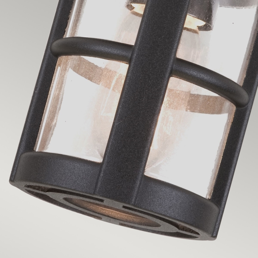 Elstead BL21A-BLACK - Екстериорен полилей HEREFORD 1xE27/100W/230V IP43