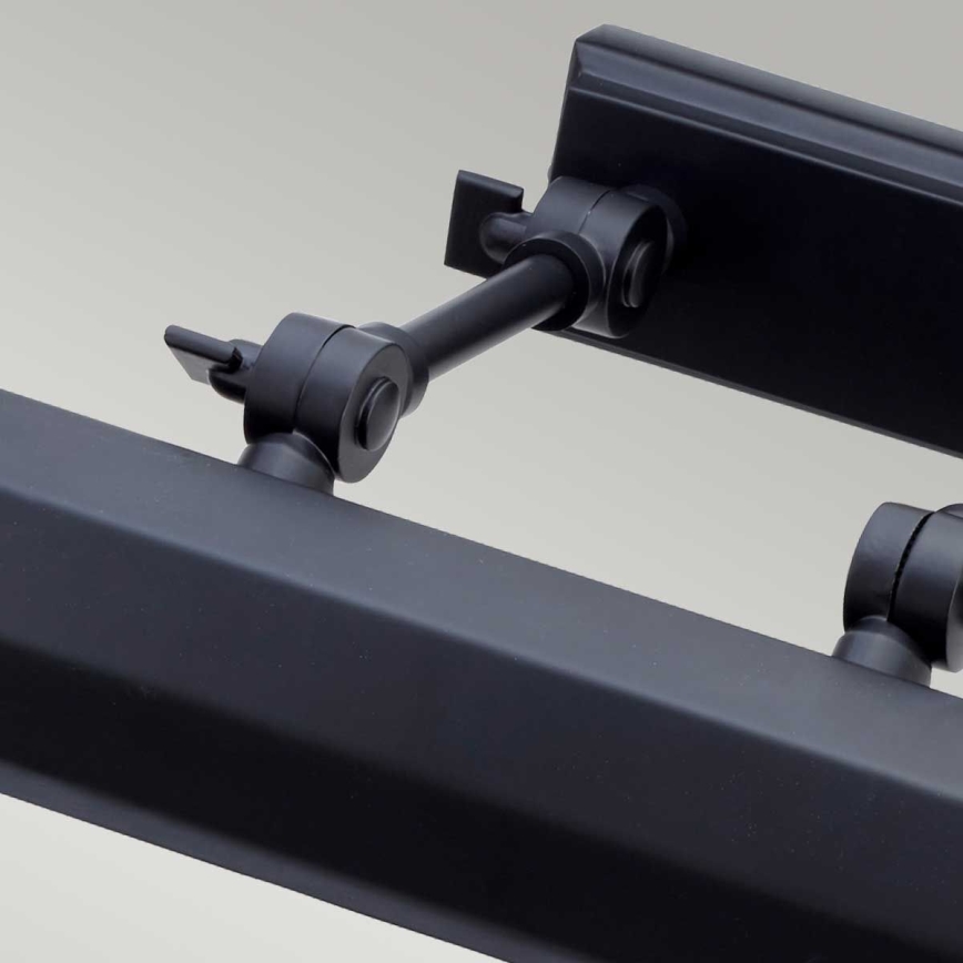 Elstead - Осветително тяло за картини CHAWTON 4xE14/40W/230V черно