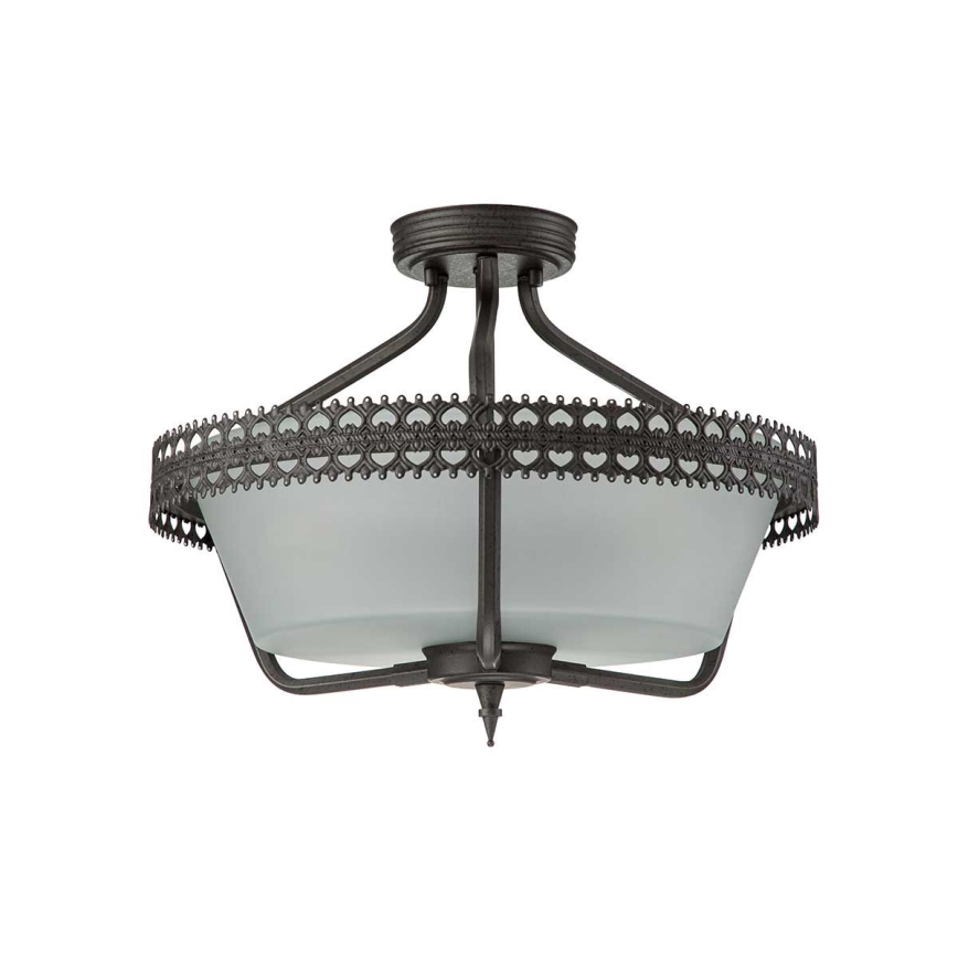 Elstead - Полилей за повърхностен монтаж CROWN 3xE27/60W/230V