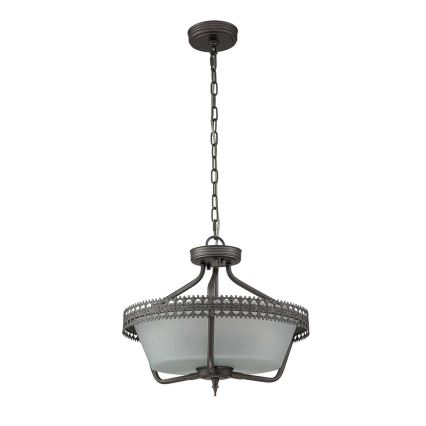 Elstead - Полилей за повърхностен монтаж CROWN 3xE27/60W/230V