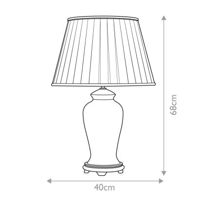 Elstead - Настолна лампа DATAI 1xE27/60W/230V