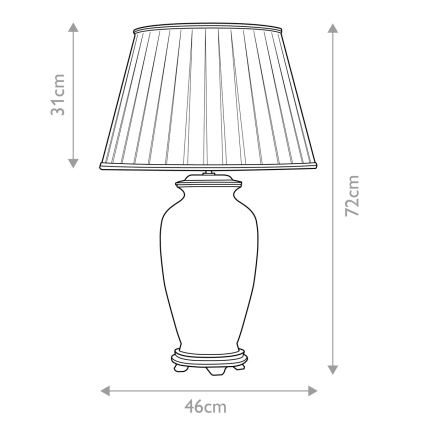 Elstead - Настолна лампа PING 1xE27/60W/230V