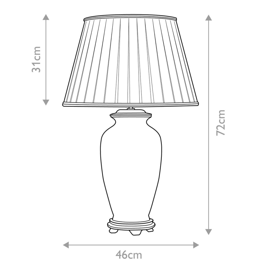 Elstead - Настолна лампа PING 1xE27/60W/230V