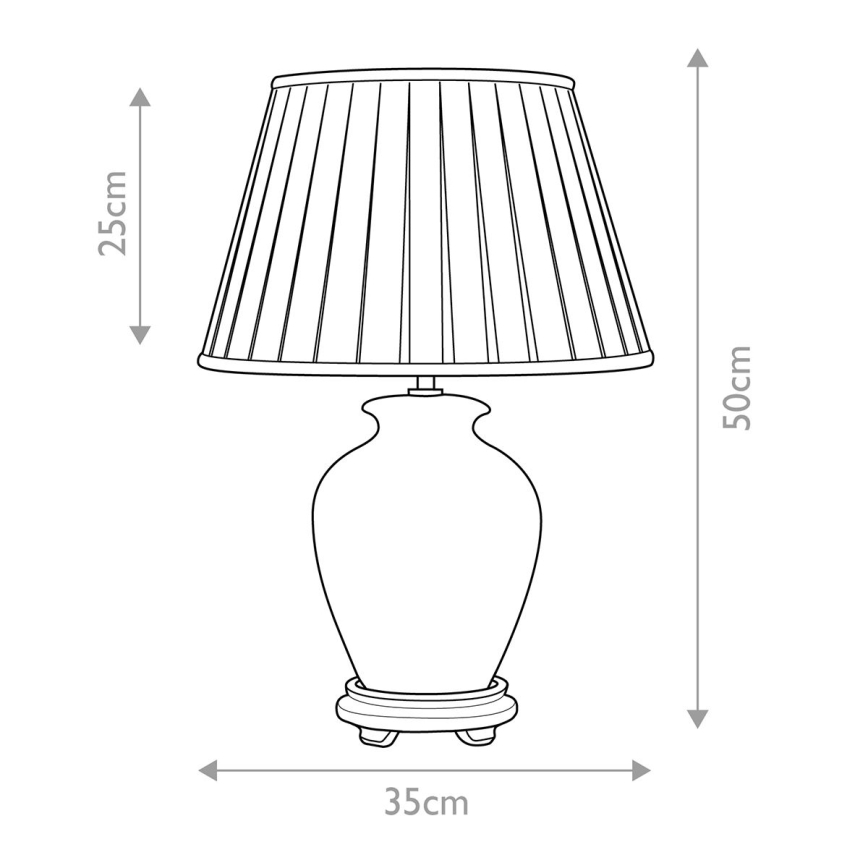 Elstead - Настолна лампа SOLING 1xE27/60W/230V