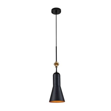 Elstead - Пендел ETOILE 1xE27/60W/230V Ø 17,8 см черен