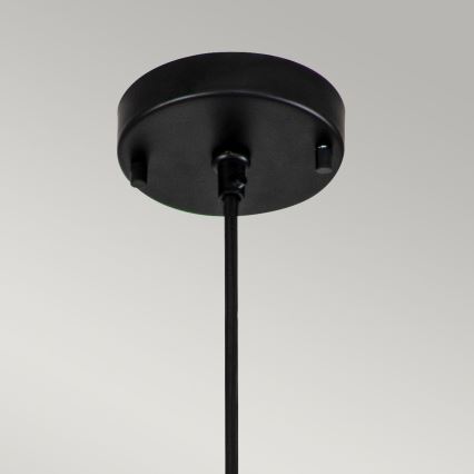 Elstead - Пендел ETOILE 1xE27/60W/230V Ø 17,8 см черен