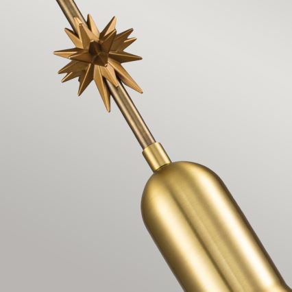 Elstead - Пендел ETOILE 1xE27/60W/230V Ø 13,3 см златист