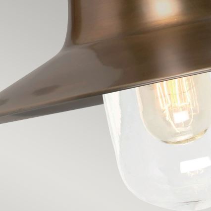 Elstead - Екстериорен аплик SHELDON 1xE27/100W/230V IP44 бронз