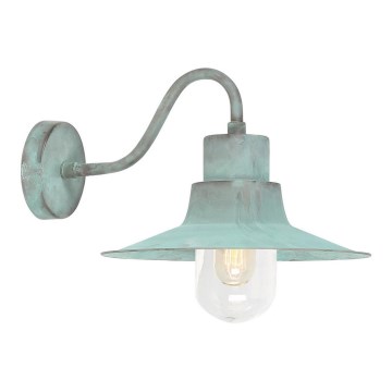 Elstead - Екстериорен аплик SHELDON 1xE27/100W/230V IP44 тюркоаз