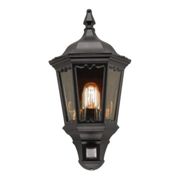 Elstead - Екстериорен аплик със сензор MEDSTEAD 1xE27/100W/230V IP43