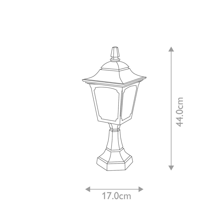 Elstead - Екстериорна лампа CHAPEL 1xE27/100W/230V IP44