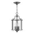 Elstead HK-GENTRY-P-S-PW - Висящ полилей GENTRY 3xE14/60W/230V