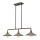 Elstead HK-RIGBY-ISLE-KZ - Висящ полилей RIGBY 3xE27/60W/230V