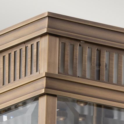 Elstead - Екстериорна лампа за таван HOLBORN 2xE27/60W/230V IP44