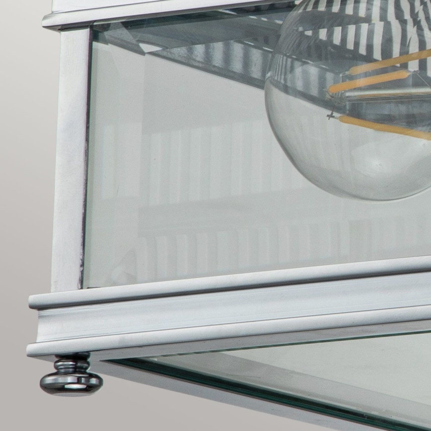 Elstead - Външно таванно осветително тяло HOLBORN 2xE27/60W/230V IP44 лъскав хром