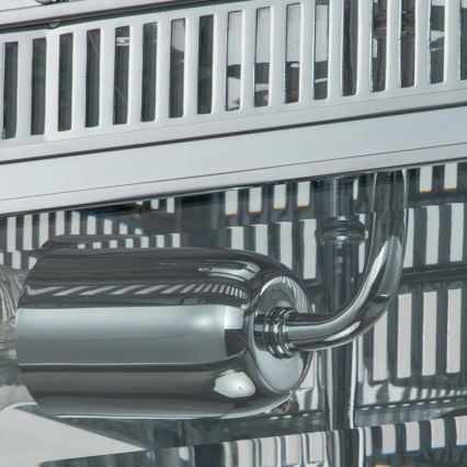 Elstead - Външно таванно осветително тяло HOLBORN 2xE27/60W/230V IP44 лъскав хром