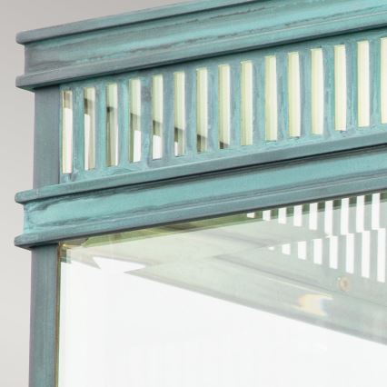 Elstead - Външно таванно осветително тяло HOLBORN 2xE27/60W/230V IP44 тюркоазено