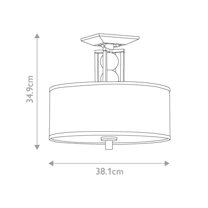 Elstead KL-CELESTIAL-SF - Повърхностен полилей CELESTIAL 3xE27/100W/230V